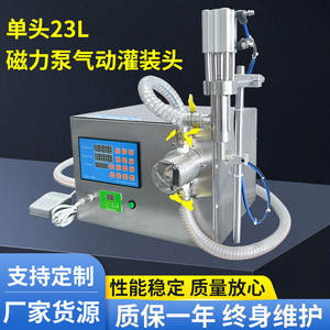 เครื่องบรรจุของเหลวด้วยปั๊มแม่เหล็ก 23 ลิตร กึ่งอัตโนมัติ ความแม่นยำสูง สำหรับขวดน้ำ 220V - Product Image 3