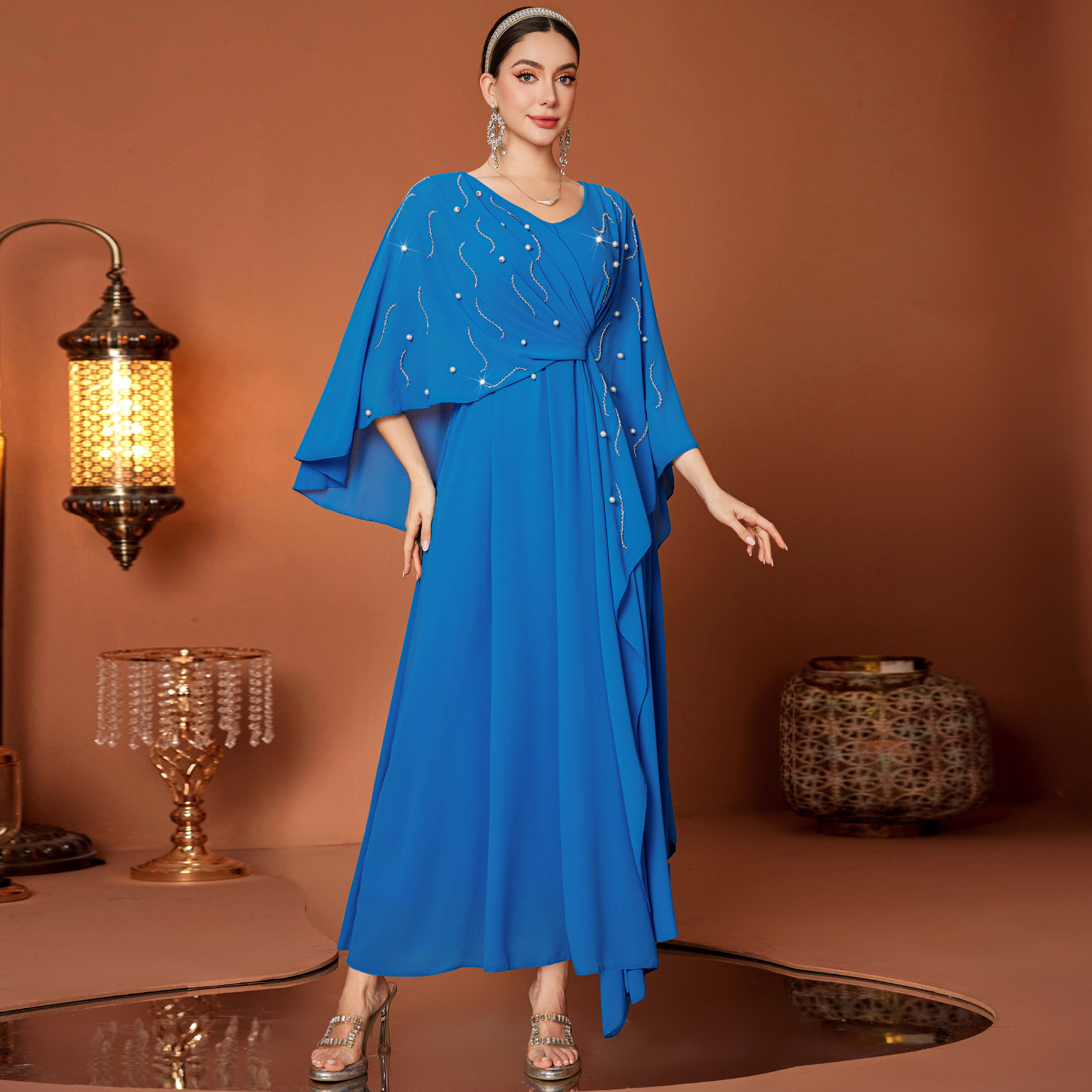 beaded robe dress Athena Sequin Beaded Robe main image 0