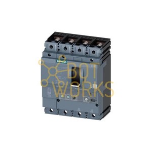 Disjoncteur industriel 3 pôles 50/60Hz à montage sur rail DIN, boîtier moulé en plastique, référence 3VA21255HL420AA0, neuf - Product Image 1