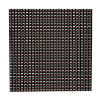 Module d'affichage LED numérique haute luminosité DIP346 1/4scan RGB P10 304x304mm, panneau LED à service frontal, étanche