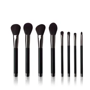 Cina Trucco Pennello Produttore di Prezzi di Fabbrica di Lusso 8pcs Pennelli Cosmetici personalizzato Make Up Brush Set