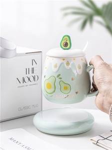 Hot Sale <b>USB</b> Constant Temperature <b>Heating</b> Breakfast Juice Milk Tea Cup Gifts Coffee Cups Ceramic Mug Porcelain Mugs - Product Image 3