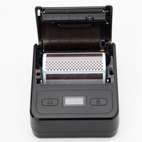 Imprimante thermique portable sans fil 80 mm pour étiquettes, reçus et codes-barres – Mini-imprimante mobile pour factures