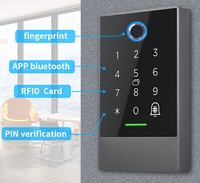 Impermeable IP6 TThotel TTlock CONTROL DE ACCESO tarjeta RFID K2 K2F ble lector para cerradura eléctrica magnética