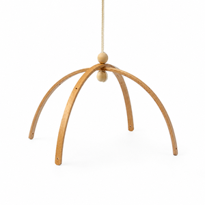 Fournitures DIY : Support en demi-<span class=keywords><strong>cercle</strong></span> en <span class=keywords><strong>bois</strong></span> naturel <span class=keywords><strong>pour</strong></span> <span class=keywords><strong>mobile</strong></span> de bébé, idéal <span class=keywords><strong>pour</strong></span> cadeau de naissance et décoration de chambre d'enfant - Product Image 1
