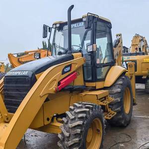 Mini Wheeled Excavator Used Caterpillar 420F High Performance Excellent Condition Second Hand <b>Loader</b> Engine Gearbox CE Certified - Product Image 6