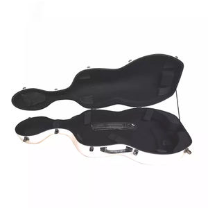 4/4 ، 3/4 صعب الألياف الزجاجية قذيفة مزدوجة باس حالة (CSB201) - Product Image 6