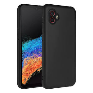 Funda negra para Samsung <span class=keywords><strong>Galaxy</strong></span> <span class=keywords><strong>XCover</strong></span> <span class=keywords><strong>6</strong></span> <span class=keywords><strong>Pro</strong></span> 5G Funda protectora móvil TPU mate flexible X Cover <span class=keywords><strong>6</strong></span> <span class=keywords><strong>Pro</strong></span> - Product Image 1