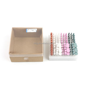 100 pezzo di pietra abrasiva da laboratorio dentale per contorno in ceramica/lega metallica/strumento di pietra abrasiva dentale composita - Product Image 2