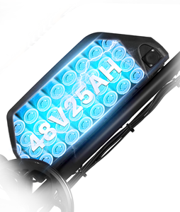 Vélo électrique tout-terrain Victrip R6pro 16 pouces avec pneus larges, feux de direction, batterie 48V 25Ah, haute vitesse, pour adultes - Product Image 3