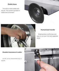 Máy cắt rau củ quả thương mại tự động, cắt hành tây, khoai tây, chanh, dừa thành lát - Product Image 3