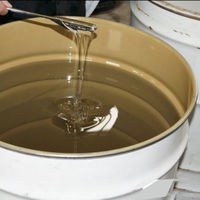Résine époxy transparente haute résistance pour revêtement de sol en flocons, revêtement de sol époxy pour garage, Résine époxy A et B pour sols en gros
