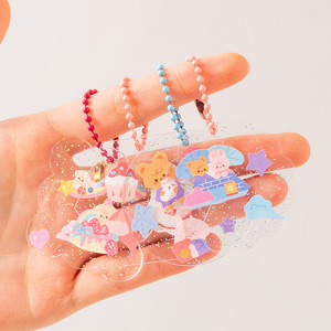 DIY Guka Sticker <b>Blind</b> Box Cartoon Pendant Stickers For Girls Journaling Gift 5-7 Years Age Range Paper Material - Product Image 4