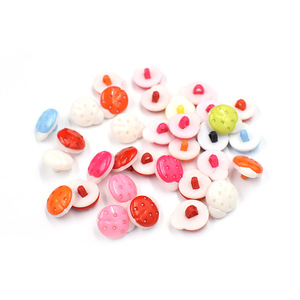 Nhựa Khâu Nút Trẻ Em Màu Nút Hỗn Hợp Nhựa Bé Phim Hoạt Hình Nút Handmade Khóa Chất Liệu Da Đinh Tán - Product Image 3