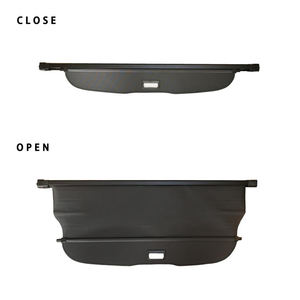 Cubierta de protección de carga para Jeep Cherokee <span class=keywords><strong>Compass</strong></span> Patriot SUV, impermeable, retráctil, de seguridad, color negro, Tonneau - Product Image 5