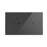 Prise universelle Zowie originale australienne RCM 16A 110-240V avec Wi-Fi, capteur de présence, verre AG, double prise intelligente GPO, compteur de puissance et protection contre les surcharges