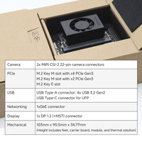 NVIDIA Jetson Orin Nano Super 8GB Developer Kit Resmi Original Pabrik Papan AI 67 TOPS Ampere