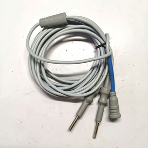 Câble de connexion laparoscopique spécial, accessoire d'instrument chirurgical réutilisable, couleur grise. - Product Image 1