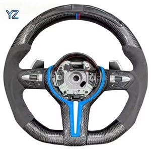 <span class=keywords><strong>Volante</strong></span> Deportivo Personalizado YZ <span class=keywords><strong>M</strong></span> Sport de Fibra de Carbono con LED para <span class=keywords><strong>BMW</strong></span> X1 X2 X3 X4 E81 F10 F20 F30 F21 F22 M4 F82 M2 F87 E91 E92 E93 - Product Image 5