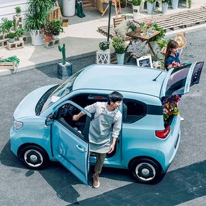 Voiture électrique compacte Saic Wuling Hongguang Mini EV Gameboy 2024, modèle Macaron 2022, autonomie 120 km/200 km, la voiture taxi 4 places la <span class=keywords><strong>moins</strong></span> chère - Product Image 5