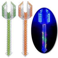 Épée laser lumineuse silencieuse et cool pour enfants, idéale pour les garçons, les fans de Minecraft, les activités promotionnelles YouTube et les cadeaux de Noël – Jouet couteau LED