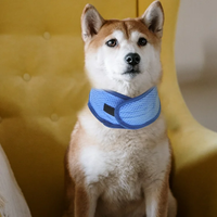 Collier ajustable de refroidissement pour chien Style sportif Écharpe glacé Refroidissement instantané du cou pour chien d'été chaud Bandana de refroidissement pour animal de compagnie