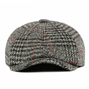 Ready to Ship <strong>Men's</strong> Flat Newsboy Cabbie <strong>Hat</strong> for <strong>Men</strong> Ivy Driving Gatsby paperboy <strong>hats</strong> Grid <strong>Woollen</strong> <strong>Hat</strong> - Product Image 1