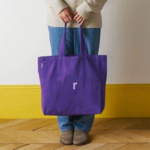 Sac fourre-tout personnalisé avec logo, faible MOQ, vente en gros, sac ouvert pour le bureau, l'université, les courses, cadeau de Noël - Product Image 6