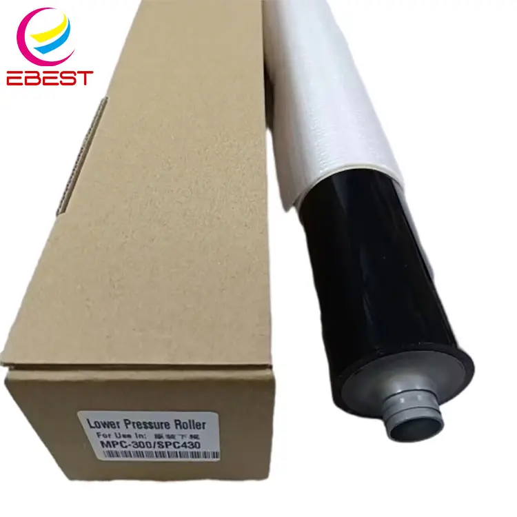 EBEST Compatible MPC300 Lower Pressure Roller For Rioch MP C300 C401 C430 C431 C435 C440 SPC300 SPC430 Lower Fuser Roller