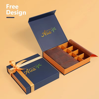 Emballage personnalisé, boîtes cadeaux pour chocolats truffés, boîtes en papier écologiques vides pour chocolats, boîtes d'emballage pour vin, boîtes de luxe