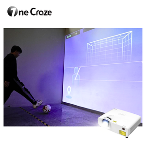 Terrain de pickleball virtuel AR, jeux de smash mural multijoueurs, plus de 20 modes, projecteur intérieur de 5300 lumens pour parc d'attractions - Product Image 4