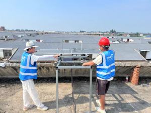 MHL12 Pengangkat Panel Surya Aluminium Alloy Khusus, Pengangkat Atap Listrik, Pengangkat Modul PV, Tangga Pengangkat untuk Panel Surya - Product Image 4