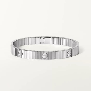Bracciale da <span class=keywords><strong>Donna</strong></span> Placcato Oro con Pietre Naturali, Design Geometrico di Lusso, Ultima Collezione 2025 - Product Image 3