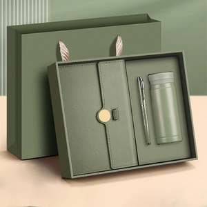 ชุดของขวัญธุรกิจสุดหรู ปี 2026 พร้อมโลโก้สั่งทำ สมุดโน้ตขนาด A5 ปากกา แก้วเก็บความร้อน ชุดของขวัญส่งเสริมการขายสำหรับองค์กร - Product Image 2