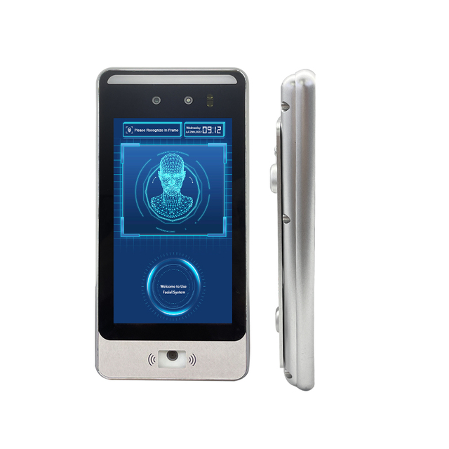 Scanmax 32G Staff Biometric Face Recognition Fingerprint Scanner Night Vision 5-inch Touch Screen for Employee Time Attendance