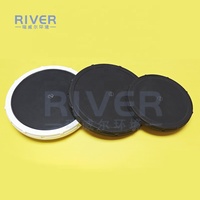 Diffuseur d'aération à bulles fines EPDM+PP 270 mm, débit de 1,5 à 6 m³/h, pour traitement des eaux usées et aquaculture, garantie 1 an