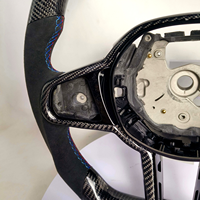 Volant en fibre de carbone forgé pour BMW G30 G31 G32 X3 G01 X4 G02 M2 G87 M3 G80 M4 G82 G42 G20 LCI M5 F90 G11