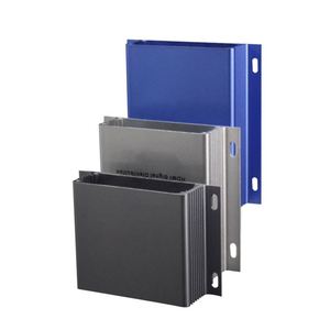 EBM Aluminium <b>Enclosure</b> IP54 Junction Box Wall Mount Custom Electronic <b>Enclosure</b> with Heatsink and Pcb Extrusion Case - Product Image 1