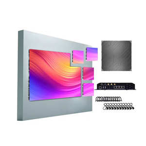 Écran LED fixe intérieur P2 pour cinéma privé à domicile, affichage LED HD 4K 8K, grand écran, mur vidéo LED à pas fin en promotion - Product Image 1