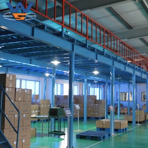 भारी शुल्क स्टील संरचना मंच मेज़नाइन फर्श रैकिंग शेल्फ रैक अलमारियों - Product Image 1