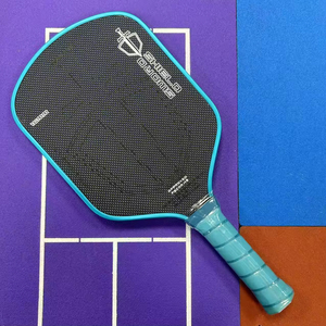 Nouvelle pagaie de pickleball J2NF, noyau en mousse EPP, épaisseur standard USAPA 16 mm, <span class=keywords><strong>raquette</strong></span> de pickleball en fibre de carbone thermoformée T700 - Product Image 2