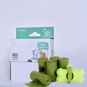 Factory Direct Sale Custom Eco-Friendly Biodegradable Cornstarch Dog Poop Bags Waterproof Pet Waste Disposal - Product Image 1