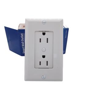 Американская стандартная умная настенная розетка 120В 15А с защитой от несанкционированного доступа, 2 гнезда, BAA-035, для промышленного и жилого использования, с Wi-Fi управлением для больниц - Product Image 4