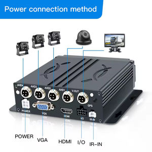 Système de caméra de remorque MDVR 4G GPS WIFI AHD 1080p avec stockage sur carte SD, 4 canaux, dispositif de stationnement, enregistreur vidéo boîte noire - Product Image 3