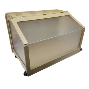 PVC Hamster Acryl Hamster Holz käfig große Meers chweinchen Igel Box Rutin Hühnern est Reptilien Tank Schlangen box zu verkaufen - Product Image 1