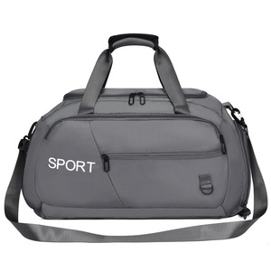 Sac de sport en tissu Oxford de grande capacité personnalisé, sac à dos de voyage portable avec fermeture éclair, sac à bandoulière tendance - Product Image 6