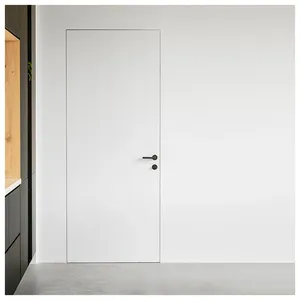 Foshan invisible door manufacturer custom hidden invisible interior room door frameless door