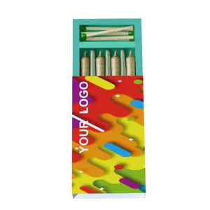 Custom Logo Cigarette Packaging Box Drawer Sliding Boxes Child Resistant Paper Drawer Packaging Box