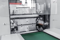 Machine d'emballage à flux de 350 pièces pour sandwichs, pâtisseries, emballage de type coussin, mini-machine d'emballage automatique pour biscuits, emballage de type coussin