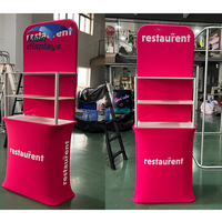 Promotion modulaire support debout libre support publicitaire avec étagères présentoirs et supports de vente au détail